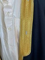 Enfants Bisht Maroc Saoudien Garçons Robe en Stock Enfants Usage Quotidien Musulman Thobe Dubaï Islamique Garçons Abaya pour Enfants