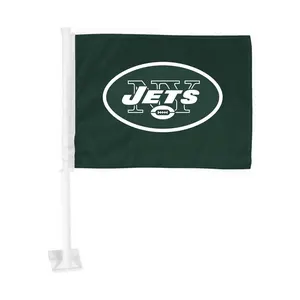 Custom Flag Double Sided New York Jets Car Window Flags High Quality