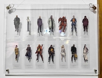 Cadre photo en acrylique transparent avec vis métalliques, support d'affichage de poster de bureau moderne sans cadre – Offre spéciale
