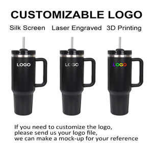 Custom logo 40oz <b>Large</b> Capacity Stainless Steel Travel Tumbler Cup Insulated Leakproof Tumbler Mug for Sports with Handle&lid - Product Image 6