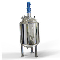 JR 100L 1000 litres réservoir en acier inoxydable équipement de stockage de produits chimiques mélangeur homogénéisateur réservoir de stockage de liquide en acier inoxydable