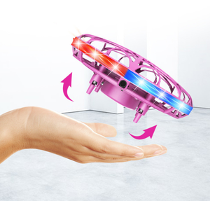 Drone UFO volant anti-collision à main, boule LED ultra-<span class=keywords><strong>lumineuse</strong></span>, mini drone à induction, suspension, avion télécommandé pour enfants, cadeau - Product Image 6