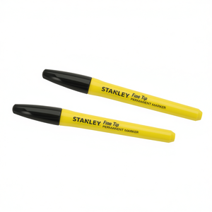 Paquete de 2 Marcadores Permanentes de Punta Fina Stanley - Product Image 2