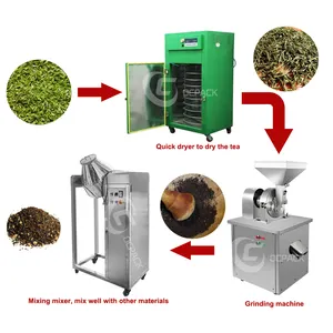 نوع جديد خط إنتاج الشاي التلقائي آلة تعبئة أكياس الشاي