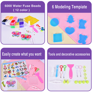 Vente en gros de jouets pour enfants en perles de verre colorées de 5 mm, faits à la main, personnalisables, pour la création de bijoux - Product Image 5