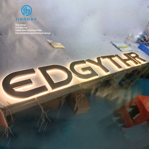 Chất lượng xuất sắc lập trình LED Sign 3D Letter Sign Laser Cut kim loại thép không gỉ máy in Board bán buôn Acrylic Logo - Product Image 3