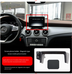 <span class=keywords><strong>Support</strong></span> magnétique pour téléphone portable <span class=keywords><strong>Mercedes</strong></span>-Benz <span class=keywords><strong>Classe</strong></span> C/<span class=keywords><strong>Classe</strong></span> S/GLC/SMART/EQE, à fixation par clip, pour utilisation dédiée en voiture - Product Image 5