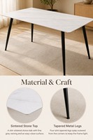 Ensemble de table à manger en céramique blanche de haute durabilité, nouveau design, vente en gros d'usine, 6/8 places, pour salon/hôtel, meubles