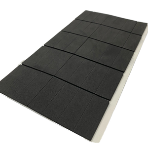 Venta al por mayor de fábrica, almohadilla de espuma EVA redonda autoperforada de 1cm de espesor, hoja adhesiva a granel impermeable de goma de celda cerrada de 5mm - Product Image 4