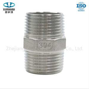 מחבר צינור הברגה 1 אינץ' זכר ל-1 אינץ' זכר G Hex Nipple מפלדת אל-חלד 304 - Product Image 5