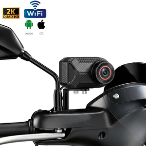 <span class=keywords><strong>Cam</strong></span>éra de tableau de bord pour moto 2K, WiFi, étanche IP66, mini enregistreur vidéo pour moto, ATV, UTV, scooter, enregistrement en boucle - Product Image 1