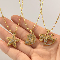 Collier Pendentif pour Femme, Design Original et Léger, Chaîne Ras du Cou, Vente en Gros, Accessoire de Mode Quotidien pour Femme