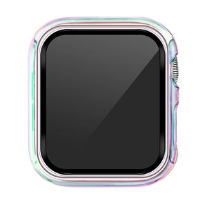 Qidian PC galvanoplastie étui de protection en verre trempé pour <span class=keywords><strong>Apple</strong></span> <span class=keywords><strong>Watch</strong></span> série 1/2/3/4/5/6/<span class=keywords><strong>7</strong></span>/8/9/ultra - Product Image 2