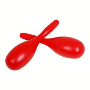 Ensemble de maracas et de marteaux à sable professionnels Sendi, instrument de percussion en plastique durable pour les performances live, Tianjin KTV Bar Stage - Product Image 4