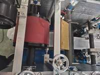 Machine de fabrication de housses de volant en plastique Deheng, moteur contrôlé par PLC, haute vitesse, utilisation facile, 220V 3.5kW, garantie 1 an