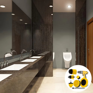 Vente en gros d'ensembles d'accessoires, kit d'outils de nettoyage, plastique, portable, pour sols, carreaux, salles de bain, cuisines - Product Image 2