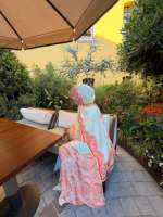 Robe longue de prière musulmane pour femmes Hafizad, robe kaftan imprimée, coupe ample, tenue traditionnelle