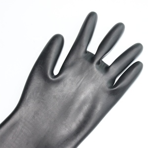 Suncend fabrika toptan kimyasal endüstriyel neopren lateks eldiven kuru kutu eldiven - Product Image 6