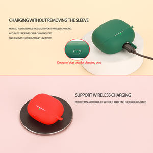 Funda para auriculares Mi <span class=keywords><strong>Xiaomi</strong></span> Buds 5 Pro TWS, Protector de silicona para auriculares BUDS <span class=keywords><strong>Redmi</strong></span>, funda para auriculares inalámbricos, llavero - Product Image 6