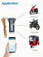 Localizador GPS para Motocicleta ST901, Múltiples Métodos de Alarma, GPS para Automóvil con Función de Corte de Motor