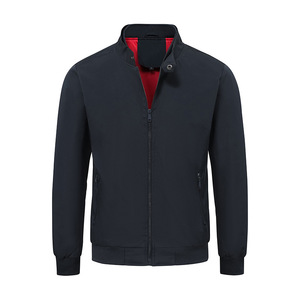 Chaqueta Bomber Gruesa Impermeable para Hombre con Cierre de Cremallera y Botones, Estilo Formal, Abrigo Informal para Suministro al por Mayor - Product Image 3