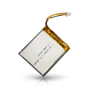 Lithium Battery 3.7v Rechargeable 553640 850mAh Lipo Battery With UL/CB/KC/UN38.3 Certificates For Digital Products