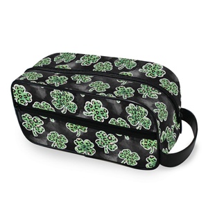 Nouveautés : Trousse de Toilette/Maquillage Simple et Étanche en Matériaux Recyclés avec Impression de Logo Personnalisé et Fermeture Éclair en Résine pour le Voyage - Product Image 2