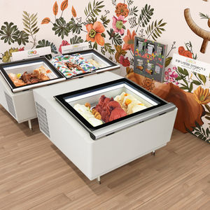 Congelador <span class=keywords><strong>de</strong></span> exhibición <span class=keywords><strong>de</strong></span> helados <span class=keywords><strong>de</strong></span> escritorio con estantes ajustables-Congelador comercial que ahorra espacio <span class=keywords><strong>para</strong></span> pequeñas empresas - Product Image 4