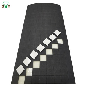 Separatore in vetro per doppio separatore di vetro isolante 18*18*2 + 1MM adesivo nero <span class=keywords><strong>EVA</strong></span> con cuscinetti separatori in schiuma - Product Image 5