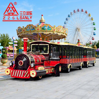 Train électrique sans rails pour parc d'attractions, à vendre