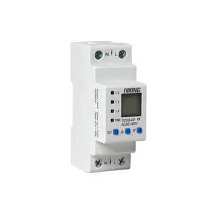 Compteur d'énergie de protection DDS238-VAP monophasé sur/sous tension/courant/protecteur de Volatge