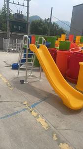 Gia đình vườn nước sân chơi hồ bơi trượt trên bán duy nhất PE nhựa trẻ em trò chơi nước - Product Image 5