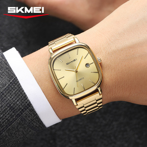 OEM Logo personnalisé mode haute qualité mouvement à quartz en acier inoxydable cadran en verre hommes étanche nouvelle montre-bracelet vente en gros - Product Image 5