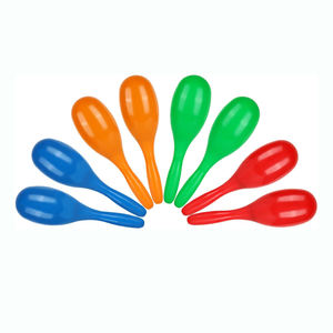2025 Coloré Maracas <span class=keywords><strong>Instrument</strong></span> <span class=keywords><strong>De</strong></span> <span class=keywords><strong>Musique</strong></span> Enfants Adultes En Plastique Maracas Mexicain Shakers Party Favor Handheld Maracas Jouets Prix - Product Image 1