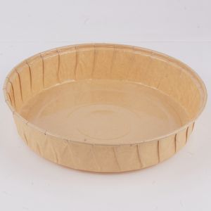 Poêle à quiche antiadhésive ronde amovible à fond libre cannelée <span class=keywords><strong>tarte</strong></span> en papier petit <span class=keywords><strong>moule</strong></span> à pizza moules à <span class=keywords><strong>tarte</strong></span> - Product Image 3