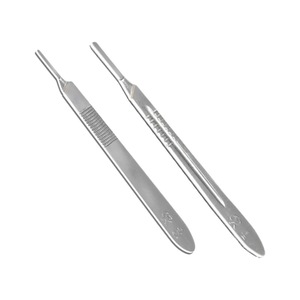 Thick stainless steel knife handle, size 3 & 4, industrial knife, <b>engraving</b> knife handle, repair <b>tool</b>, dissecting knife, - Product Image 3
