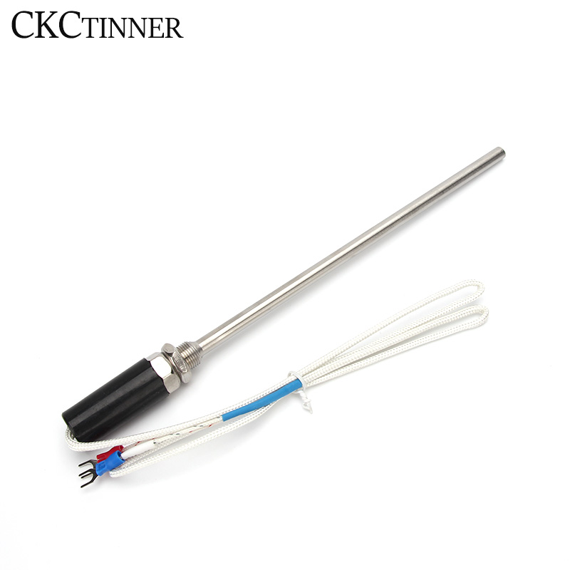 Термопара 200 мм резьба M12 Тип K PT100 датчик температуры длина 1/2/3/4/5 м Зонд контроллер температуры винтовой зонд