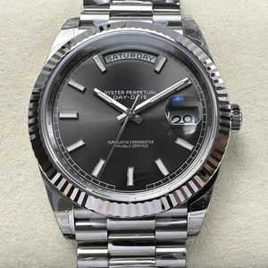 Reloj Mecánico de Lujo de la Mejor Calidad, Resistente al Agua, 41 mm, Fábrica VS, Acero 904L, Movimiento ETA 3255, Reloj de Buceo 228239, Gris de Lujo - Product Image 1