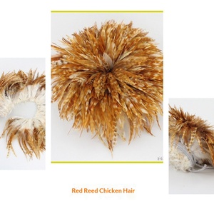 Plumas Rojas de Gallina para Manualidades, Joyería, Ropa - Accesorios para Varitas de Gato Hechas a Mano - Product Image 4