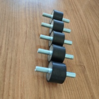 Gummiverbindung zur Vibrationsdämpfung für Kompressor-Schwingungsdämpfer – Silent Block mit männlichem auf männlichem Gewindeanschluss
