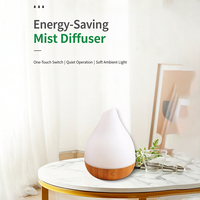 Diffuseur d'huiles essentielles compact 100 ml, sans eau, arrêt automatique, 7 couleurs, veilleuse, brume froide ultrasonique, diffuseur d'arômes