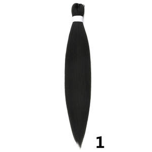 Cheveux synthétiques pré-étirés de 26 pouces pour tresses, longs extensions de cheveux violets pour scène, fête, Halloween, cosplay - Product Image 4