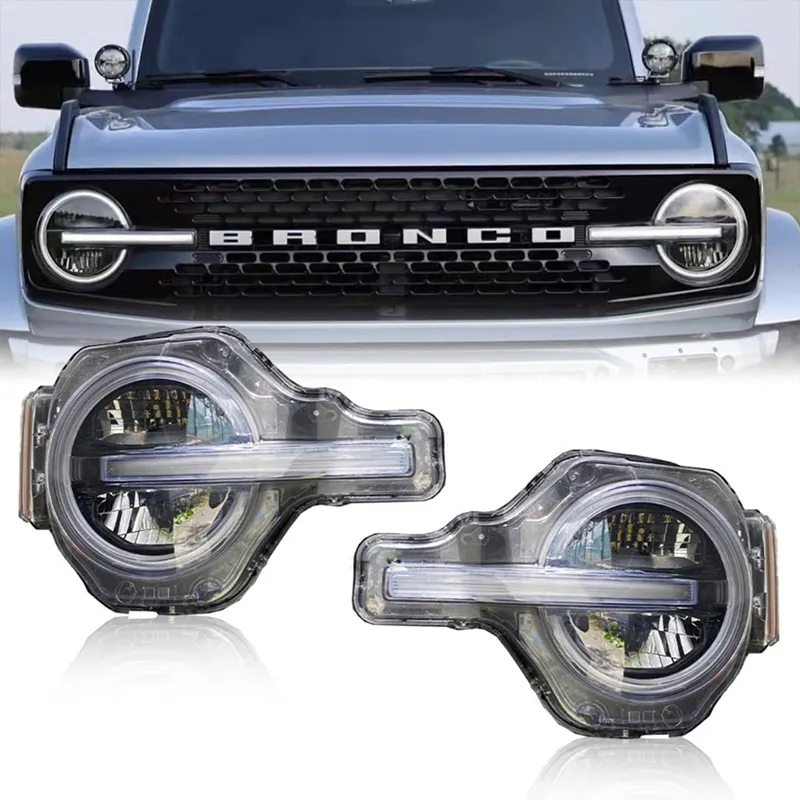 Spezial zähler 12V wasserdicht DRL LED Auto licht LED Fahr lichter LED Scheinwerfer für Ford für Bronco