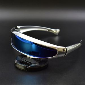 Lunettes de soleil rétro de luxe personnalisées avec logo d'usine, vente en gros, pour hommes et femmes, lunettes fantaisie vintage, lunettes de soleil futuristes - Product Image 1