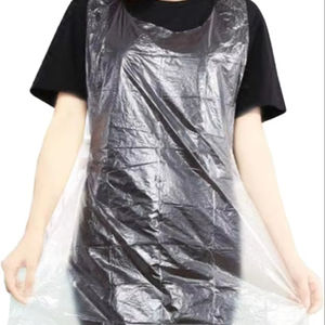 Tabliers jetables en plastique pour peinture, fête, cuisine, travaux ménagers, pique-nique, etc. - Product Image 1