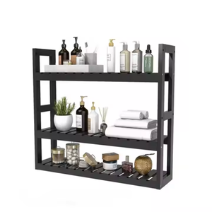 Freestanding Metal and <b>Wood</b> <b>Shoe</b> <b>Rack</b> Adjustable Waterproof Detachable Design for Living Room Storage - Product Image 1