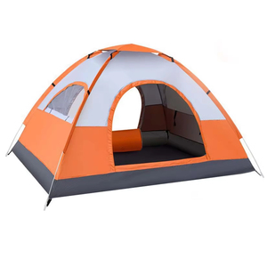 Tente de camping extérieure entièrement automatique, une chambre, quatre saisons, pliable, portable, grand espace, imperméable, isolante thermiquement, pour voyage et parc - Product Image 6