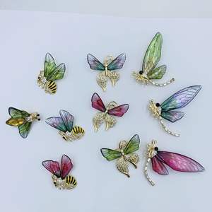 เข็มกลัด<span class=keywords><strong>แมลง</strong></span>ปอรูปผีเสื้อทำจากเรซินใหม่และสง่างามของ yunlv เป็นเหมือนนางฟ้าสุดๆเข็มกลัด<span class=keywords><strong>แมลง</strong></span>ที่ทันสมัยและใช้งานได้หลากหลาย - Product Image 1