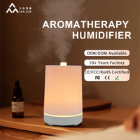 Diffuseur d'huiles essentielles ultrasonique à brume froide 110 ml avec veilleuse LED pour chambre à coucher – Offre Spéciale