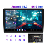 Autoradio DVD KZS TS20 9 pouces avec GPS intégré, Carplay sans fil, Android Auto, GPS, 512 Go de ROM, écran tactile
